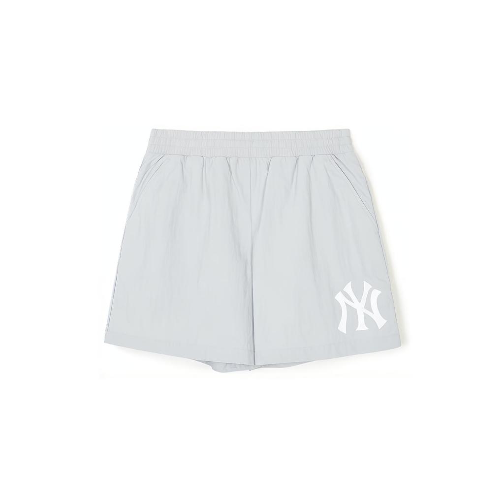 New MLB New York Yankees Casual Shorts Unisex Gray 3ASMB0243-50GRL