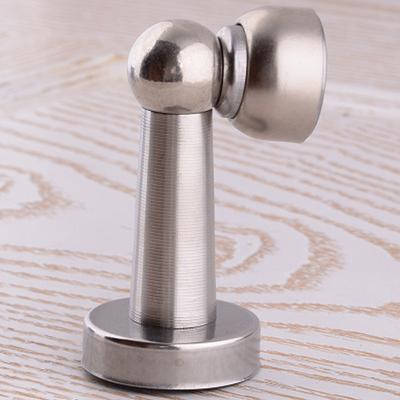 Stainless Steel Magnetic Sliver Door Stop Noiseless Doormagnet Door Holder Deurstopper Ferma Porta Tope Puerta