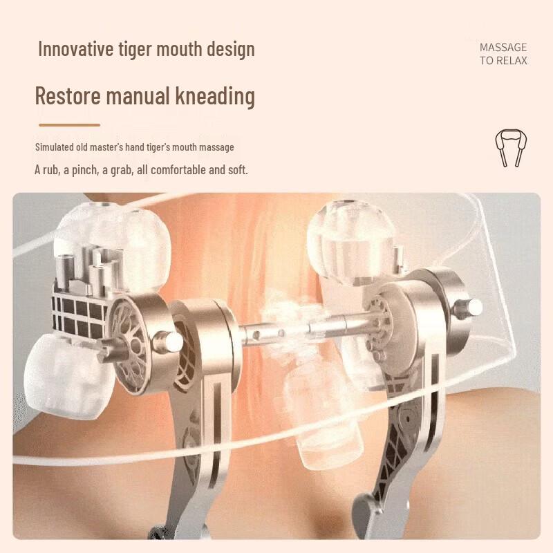 WayourCare Neck and Shoulder Massager with Heat CN plug (adapter included)