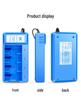 Double NiMH Rechargeable Battery Set with Intelligent Light, 1.2V 10000mAh for Water Heater