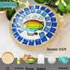 Bamboo Mosaic Coaster DIY Kit for Students and Kids