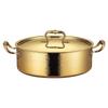 Naijiang Stainless Steel European Hammered Hot Pot
