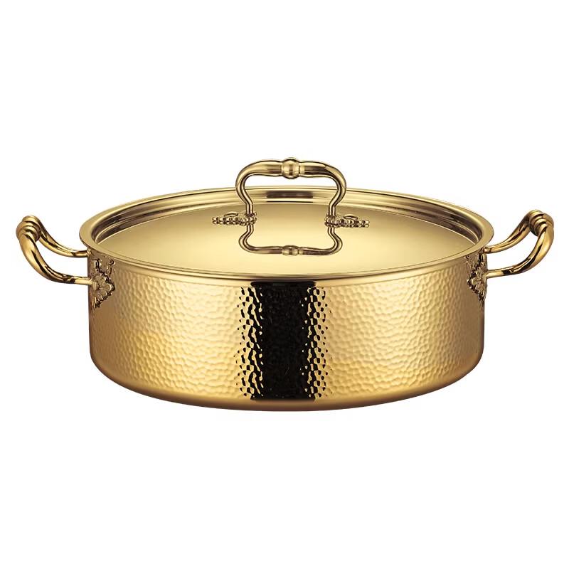 Naijiang Stainless Steel European Hammered Hot Pot