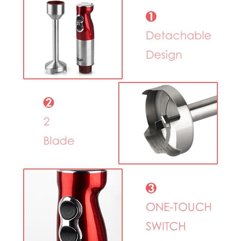 Fruit Juicer Food Processor Stainless Steel Electric Blender Single Bar Kitchen Small Appliances