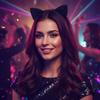 Fabric Wrapped Cat Ear Hair Hoop Universal Cosplay Cat Ear Headpiece Dress Up Head-wear  Adult