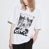 Uniqlo X Louvre Collaboration SS23 Round Neck Graphic Print Loose Fit Short Sleeve T-Shirt Unisex Tops White 456301-00