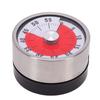 Visual Timer Stainless Steel Portable Mechanical Magnetic Kitchen Timer for Studying Cooking