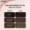 Streax Gel Hair Colour for Women Men 150ml Pack of 1 Long Lasting Grey Coverage Ammonia Free 3 Dark Brown
