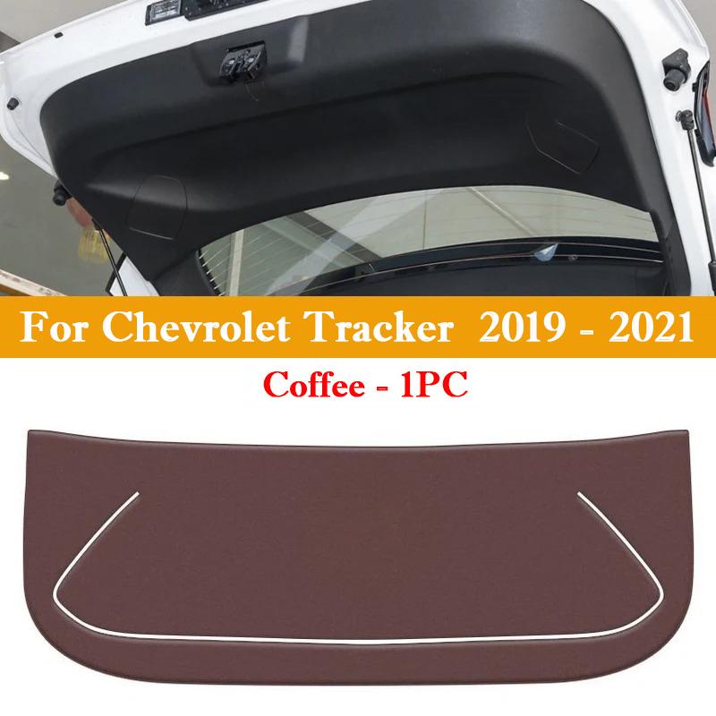 For Chevrolet Tracker RS 2019-2026 Car Trunk Door Anti Kick Pad Tailgate Anti-Scratch Protective Sticker Interior Cargo Liner
