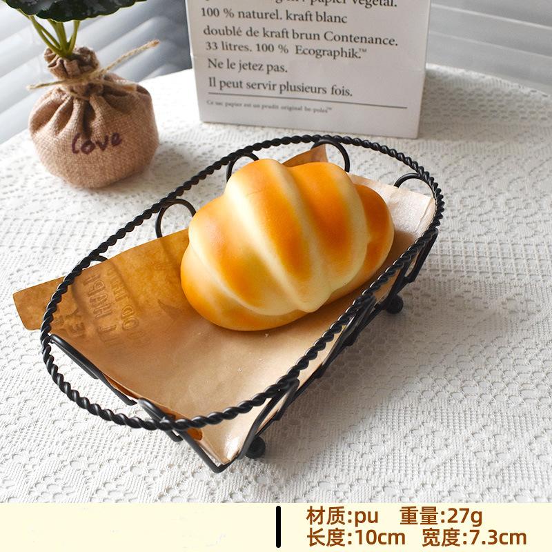 

Realistic Bread Cake Model Ornaments Props Pinch Slow Rebound Squeeze Decompression Stress Relief Toys Children S Toy Decoration