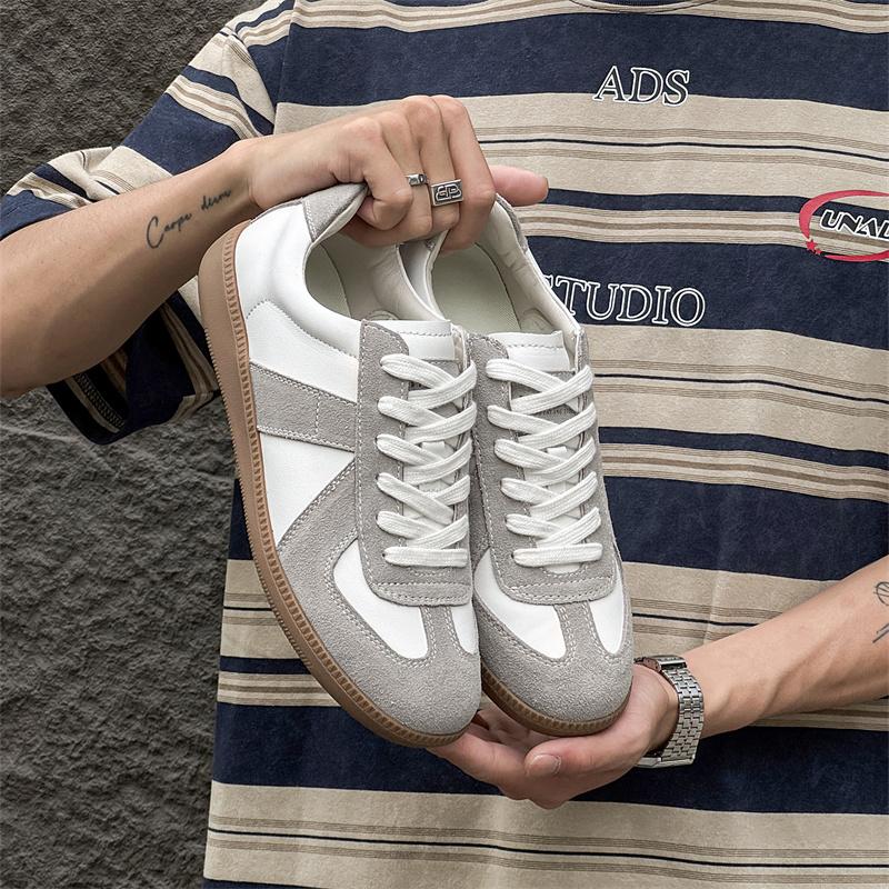 Fashion New Minimalist Tenis Masculino for Men Casual Leather Shoes Lightweight Walking Sneakers Leisure Walk Male Skateboard Footwear