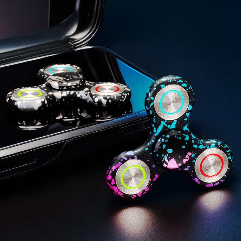 Miglior Spinner EDC Lega Fidget Spinner Trottola Punta Giroscopio Metallo Alleviare Stress Ridurre Giocattoli Antistress Alleviare Ansia