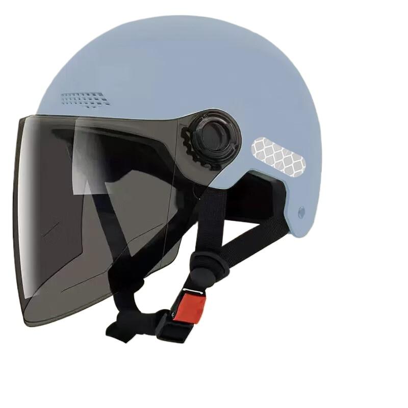 Helmet Electric Vehicle Women and Men Motorcycle Battery Car Half Helmet Summer Sun Protection Full Helmet Wholesale Riding Breathable and Lightweight