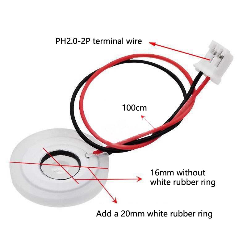 Modulo Umidificatore USB Doppio Spray Scheda di Controllo Atomizzazione Nebulizzatore Ultrasonico Fai-da-te Modulo Interfaccia Tipo-C