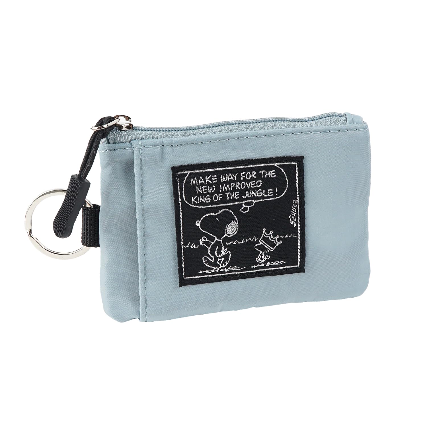 

Гаманець для монет на подвійній блискавці Snoopy SNOOPY Чохол для пропуску Чохол для монет Плетений з іменем Жіночий Повсякденний День Народження Подарунок Матері (Світло-блакитний)