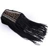 Elegant Tassels Epaulettes Punk Beaded Studded Epaulets Shoulder Badge for Formal and Casual Outfit Garment Accessory