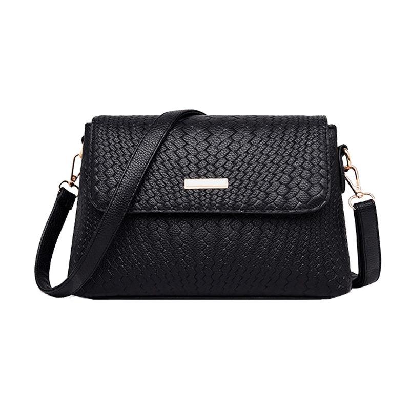 Women Crossbody Bag PU Soft Leather Casual Minimalist Shoulder Mom Bag Large Capacity Fashion Trendy Women Bag