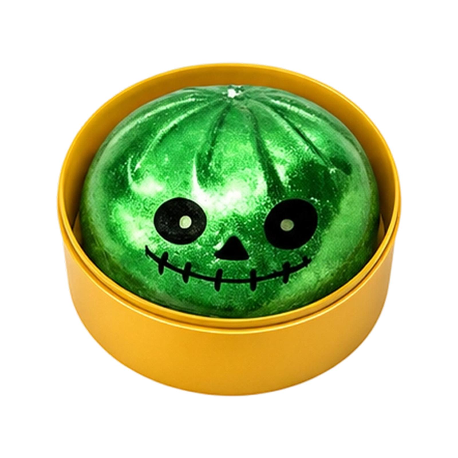 Halloween Themed Steamed Bun Toy with Steamer Basket for Stress and Play