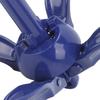 Marine Anchor Blue Aluminium Foldable Boat Kayak Anchor with Yellow Rope for Fishermen