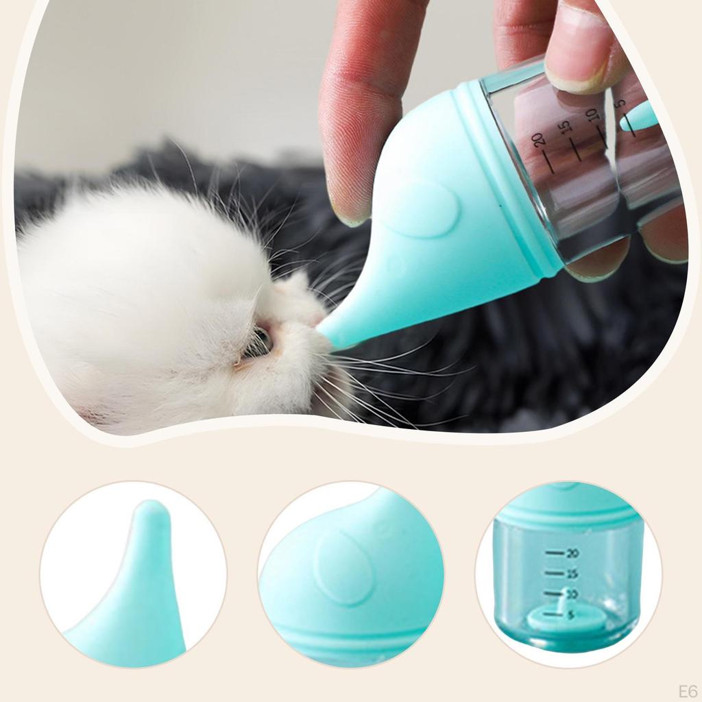 Kätzchen Saugflasche Tierfutterzubehör Multifunktionales Anti-Verschluckungsdesign