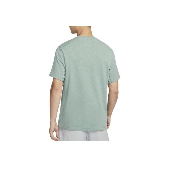 Nike Dri-FIT Primary Embroidered Logo Training Sweat-Wicking Comfortable Crew Neck Short Sleeve T-Shirt Men Tops Coastal-Blue DV9832-361