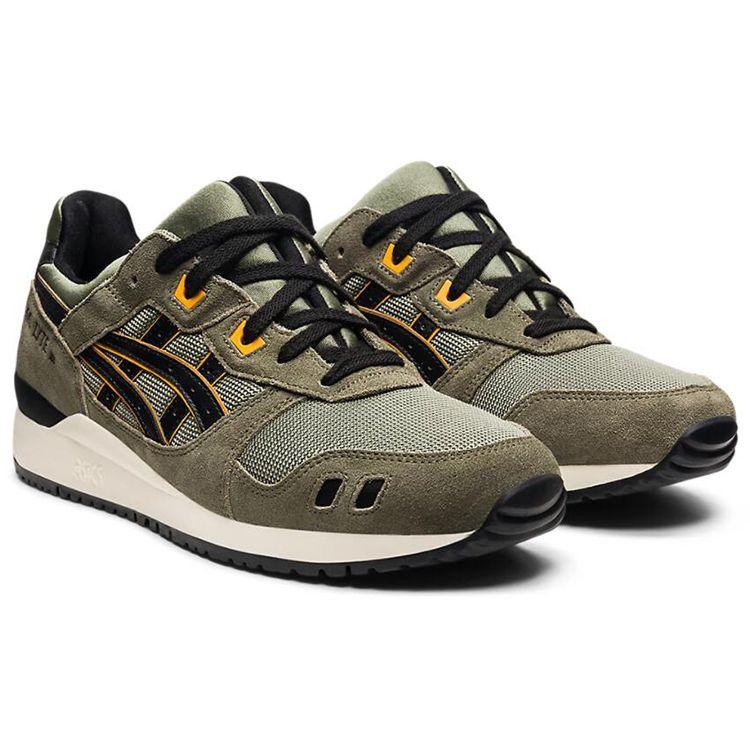 Asics Gel Lyte 3 OG Lichen Green Men Sneakers Black 1203A114-301