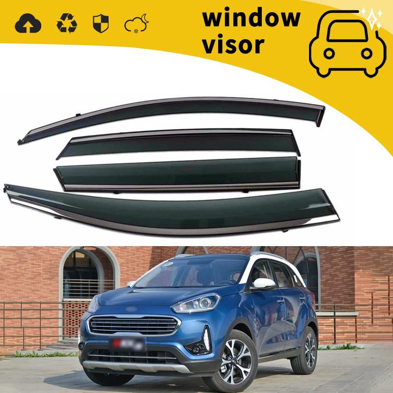 Kia KX Series Door Visors for 2015-2020 Models - Rain Eyebrow Window Decoration