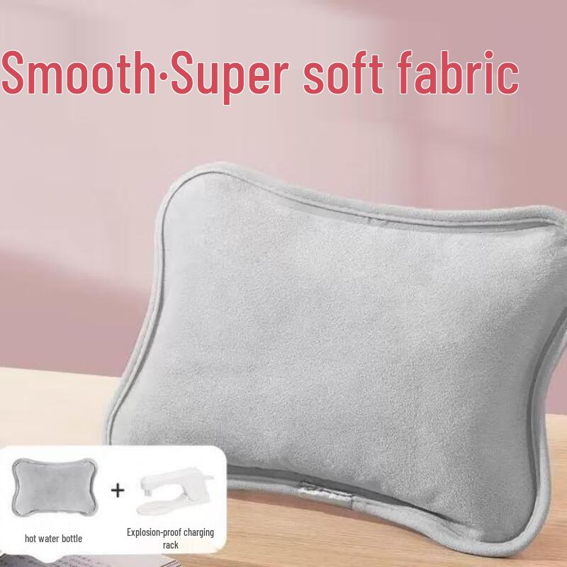 

Rainbow Plush Rechargeable Hot Water Bottle