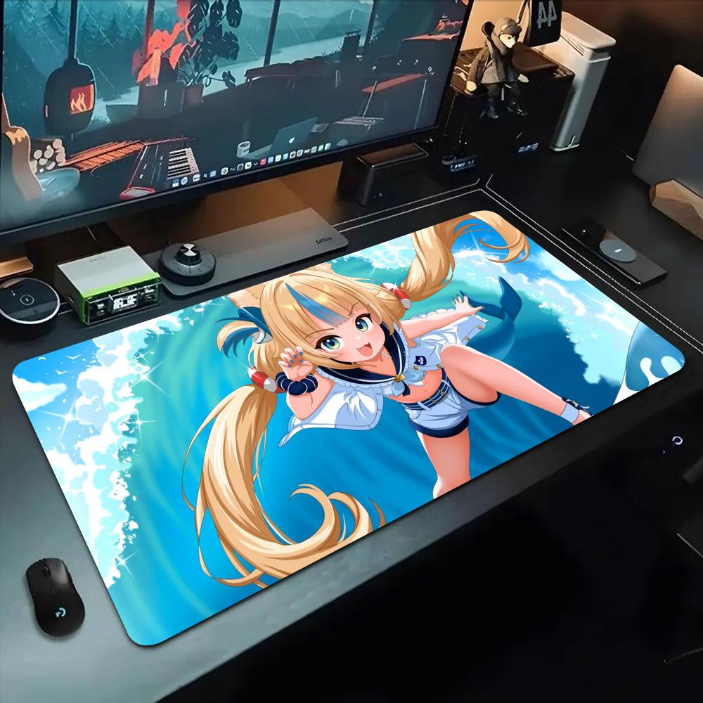 Sameko Saba Mouse Pad 500X1000 mm Large Gaming Mousepad Gamer XL Rubber Otaku Keyboard Pad Laptop Desk Mat