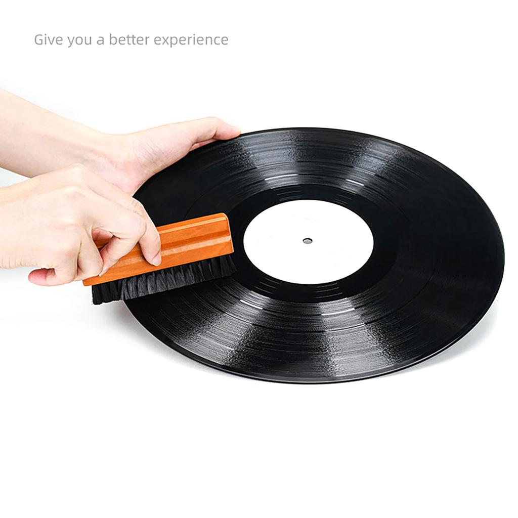 Cleaning Soft Brush Super Clean Anti-static Record Dust Remover for LP Vinyl Record Cleaning Brush Cleaner Tools