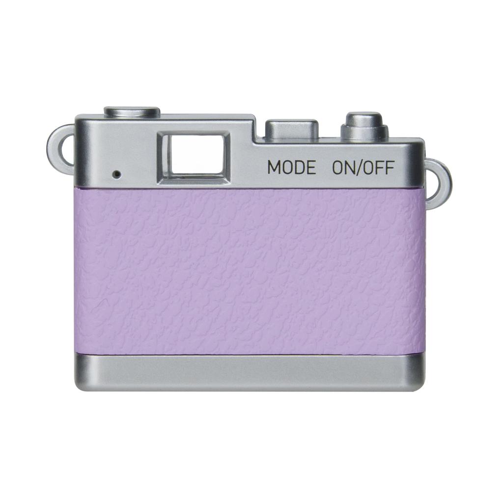 [Amazon.co.jp Exclusive] Kenko Pieni II Lilac Digital Toy Camera with Keychain, 1.31 Megapixels, Photo and Video Capability, MicroSD Card Slot, 446850