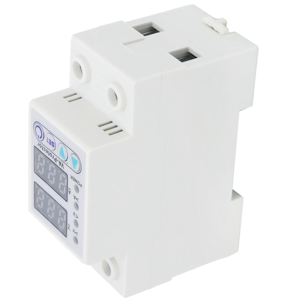 VA‑63A Overvoltage Undervoltage Protector LED  Display Self‑Reset Current Protector AC 220V