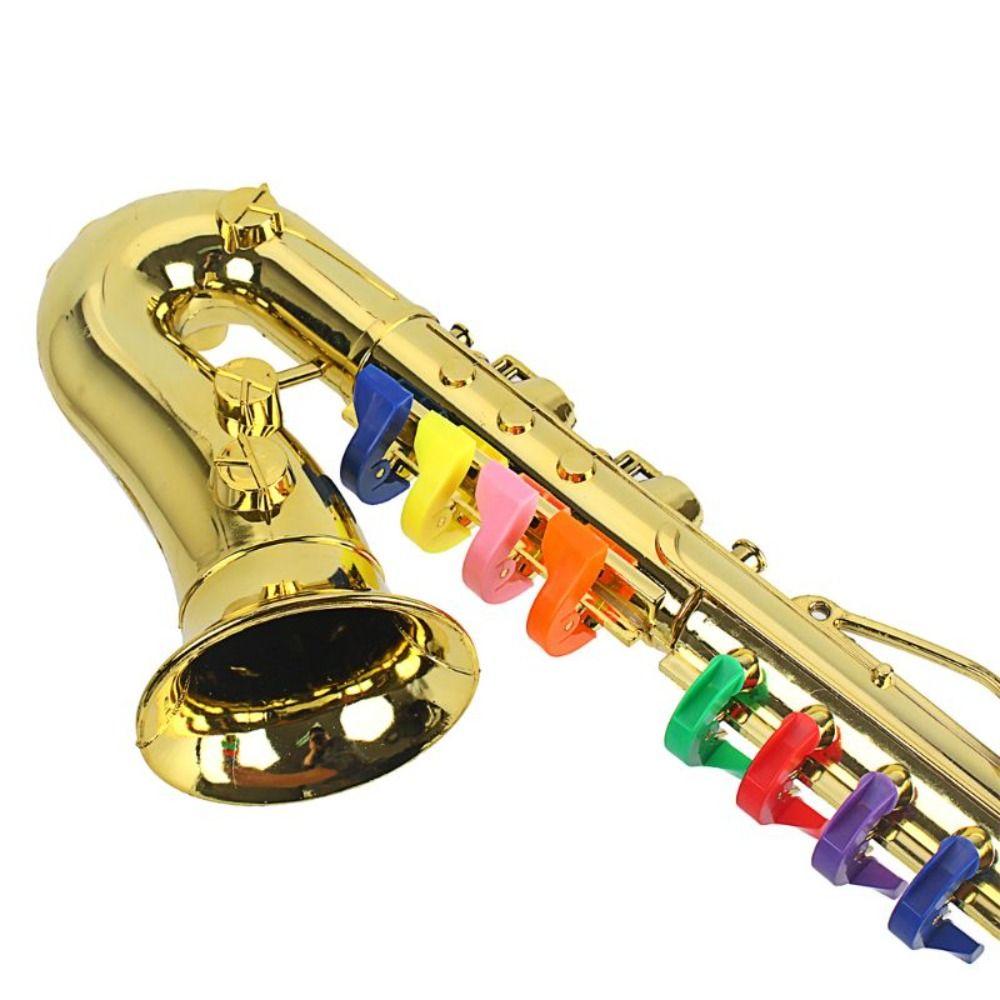 With Sound Musical Instrument Toy Simulation Mini Saxophone Toy Kids Saxophone Toy  Learning