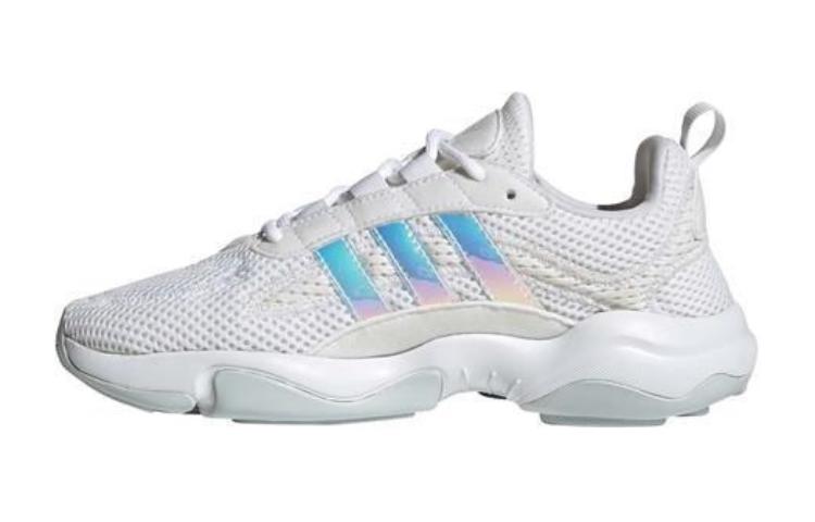 Adidas Originals Haiwee J Low top Abrasion Resistant Low top Kids Lifestyle Shoes White Laser EF5778 36