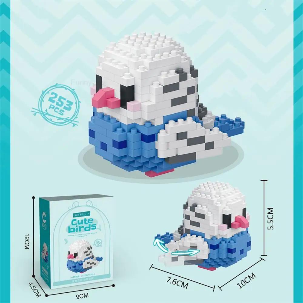 ACIVI Kawaii Cute Bird Small Building Blocks Building Set Creative Educational Building Toys For Boys Girls Toys Christmas Gift