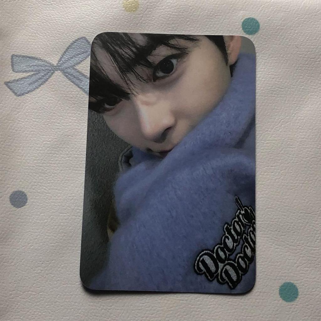 [USED] ZB1 Hanbin Doctor!Doctor! Muffler ZEBONE Sanok Trading Card