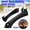 For BMW E90 3-Series Sedan Right Inner Door Panel Handle Pull Trim Cover / Black 5141 7230 850