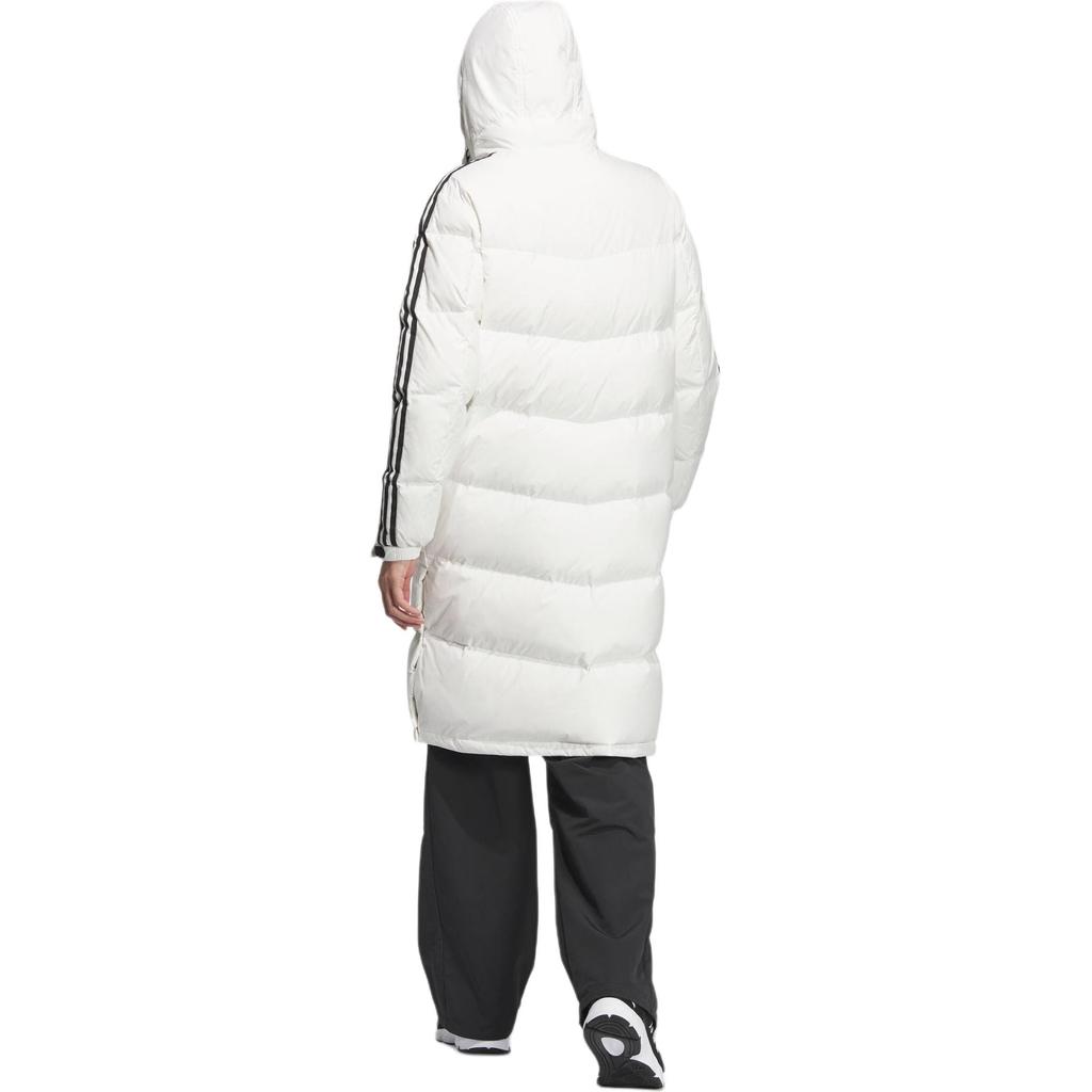 Adidas LONG DOWN Jacket Unisex White JM9152