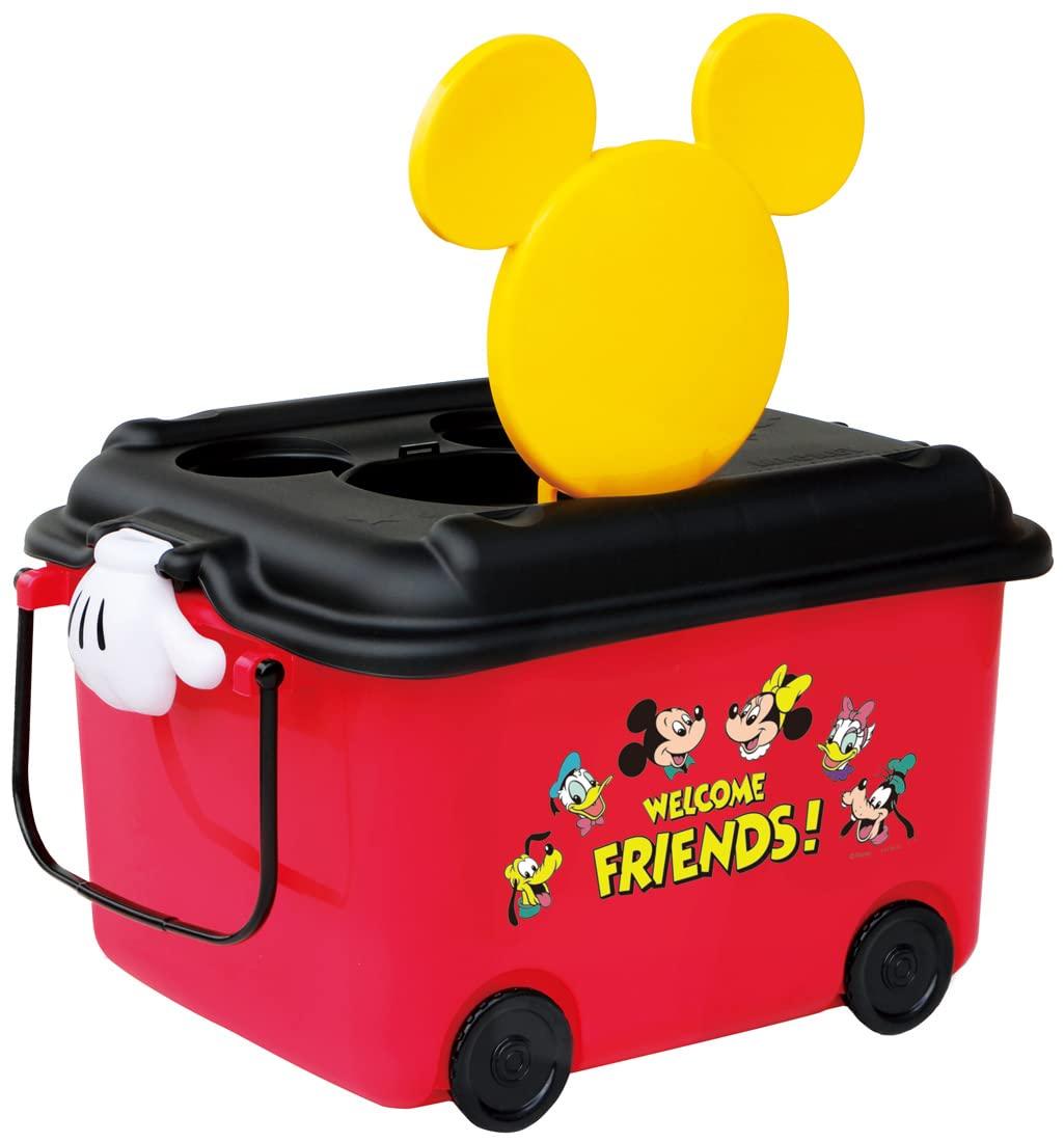 

Nishiki Kasei Японский ящик для игрушек Микки Маус Красный R-ret