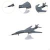 1/144 Diecast Alloy Aircraft Model with Stand, Decorative Plane for Home and Cafe