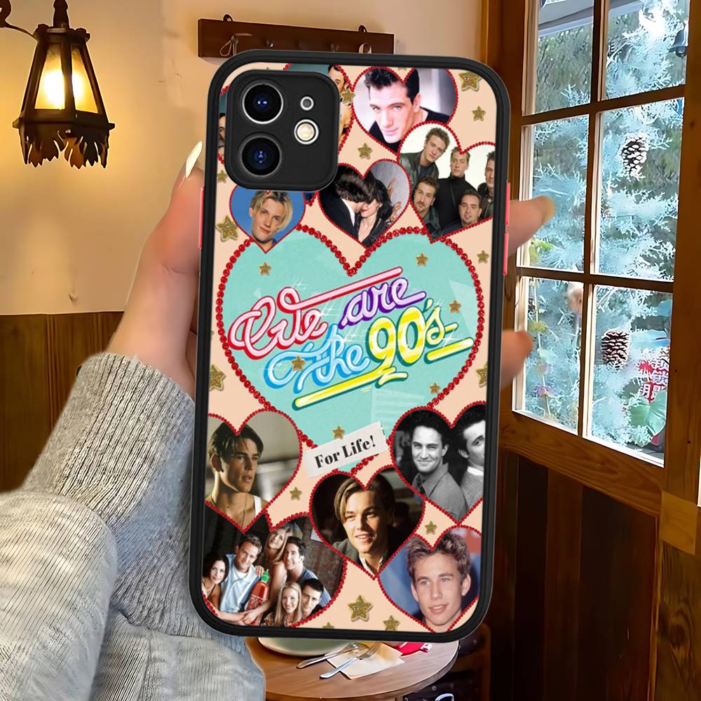 Popular Band B-Backstreet BoyS For IPhone 11 12 13 14 15 16 Pro Max Plus Matte Translucent Phone Cover