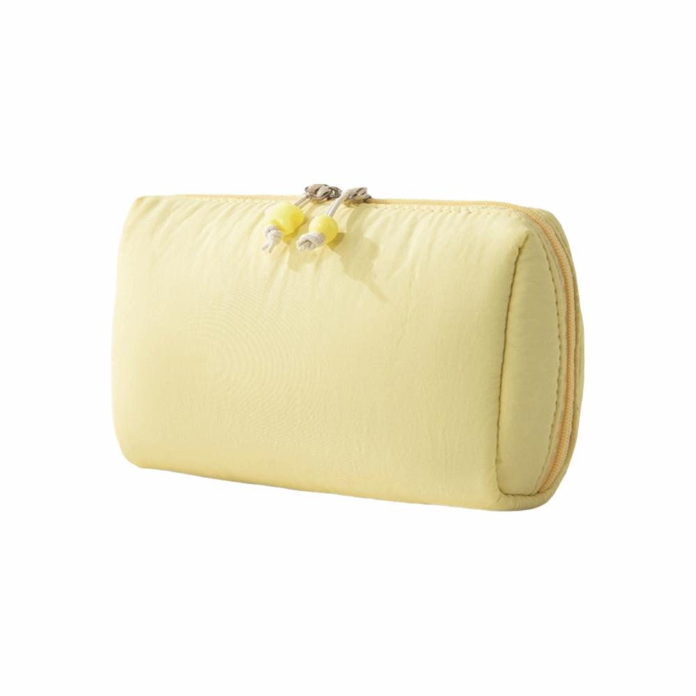 Large Capacity Makeup Storage Bag Portable Waterproof Nylon Lipstick Bag Partitioned Multiple Colors Macaron Color Toiletry Bag