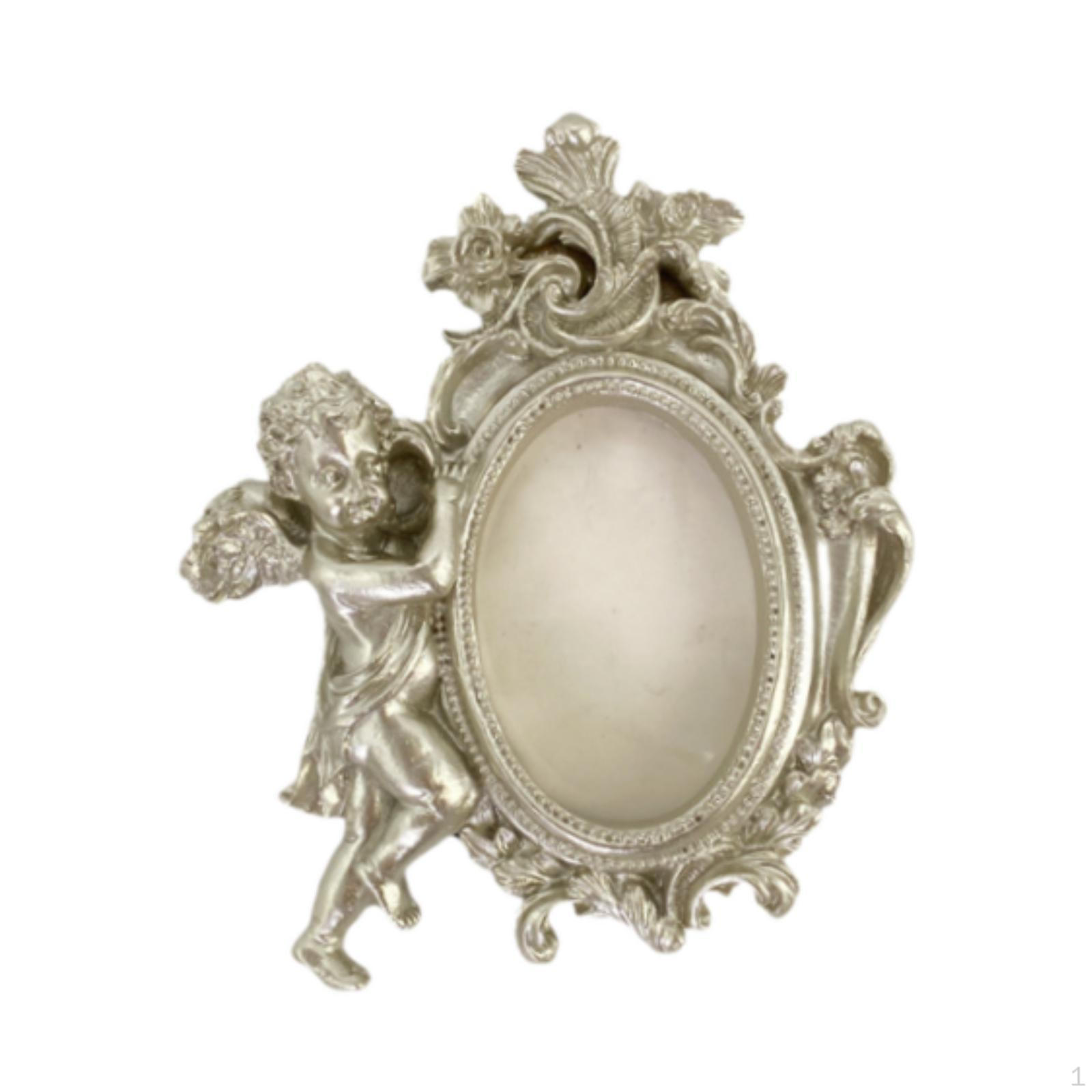 

Ангел фоторамка орнамент фигурка художественный реквизит европейская мини милая статуэтка скульптура для комнаты дома