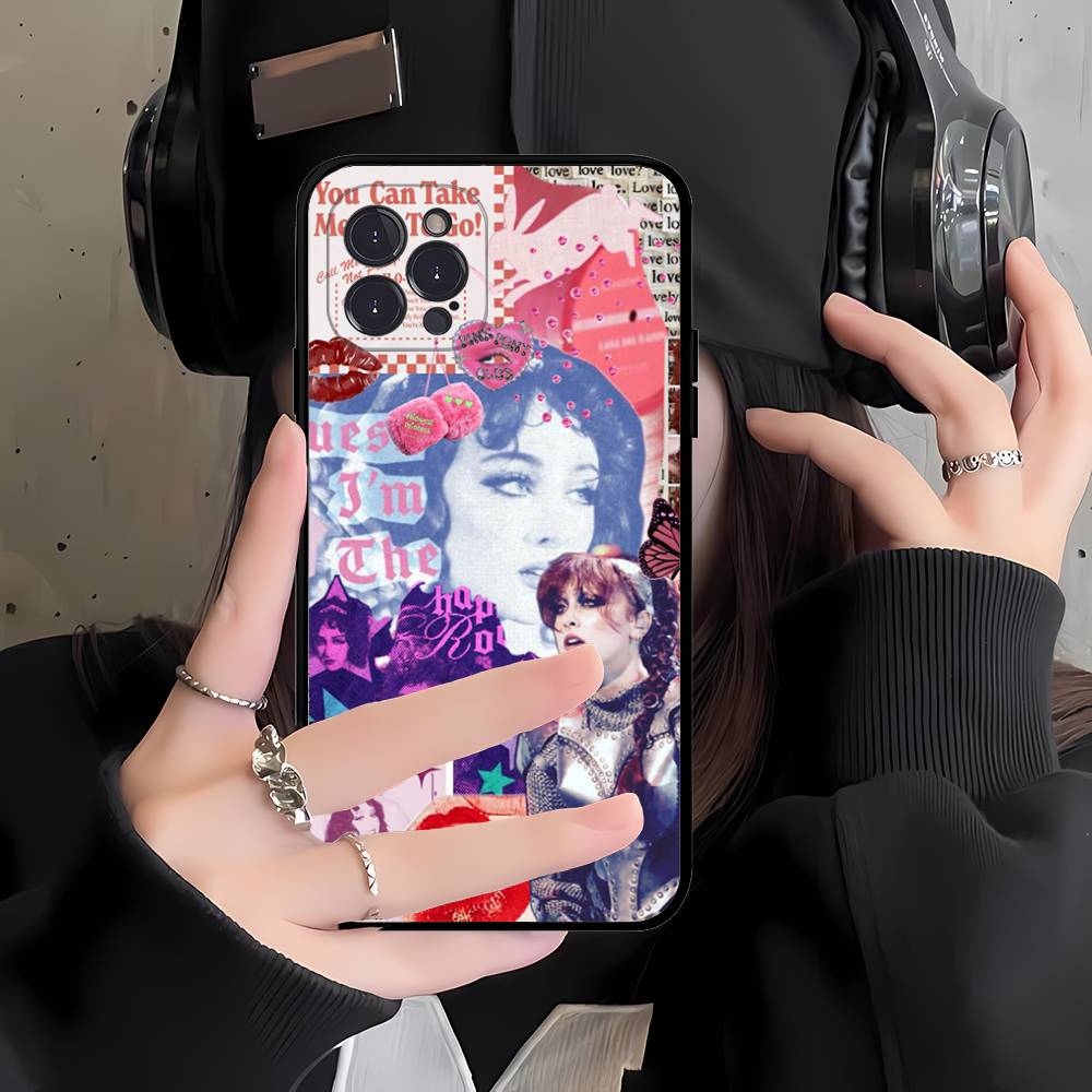 Popular Singer C-Chappell R-Roan Phone Case For IPhone 17 Air 16 15 14 Plus 13 12 Mini 11 Pro Max Black Cover