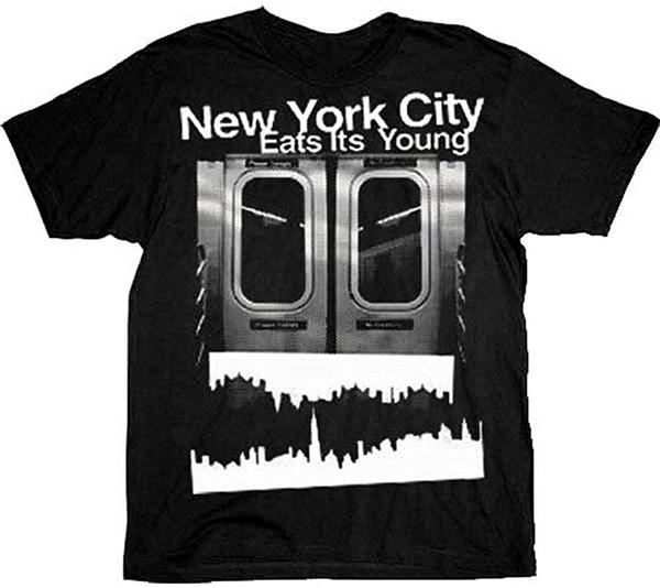 

How to Make It in America New York City Eats Its Young Black Adult T-Shirt Tee Summer Funny Printing Casual 100%Cotton T Shirt 4XL