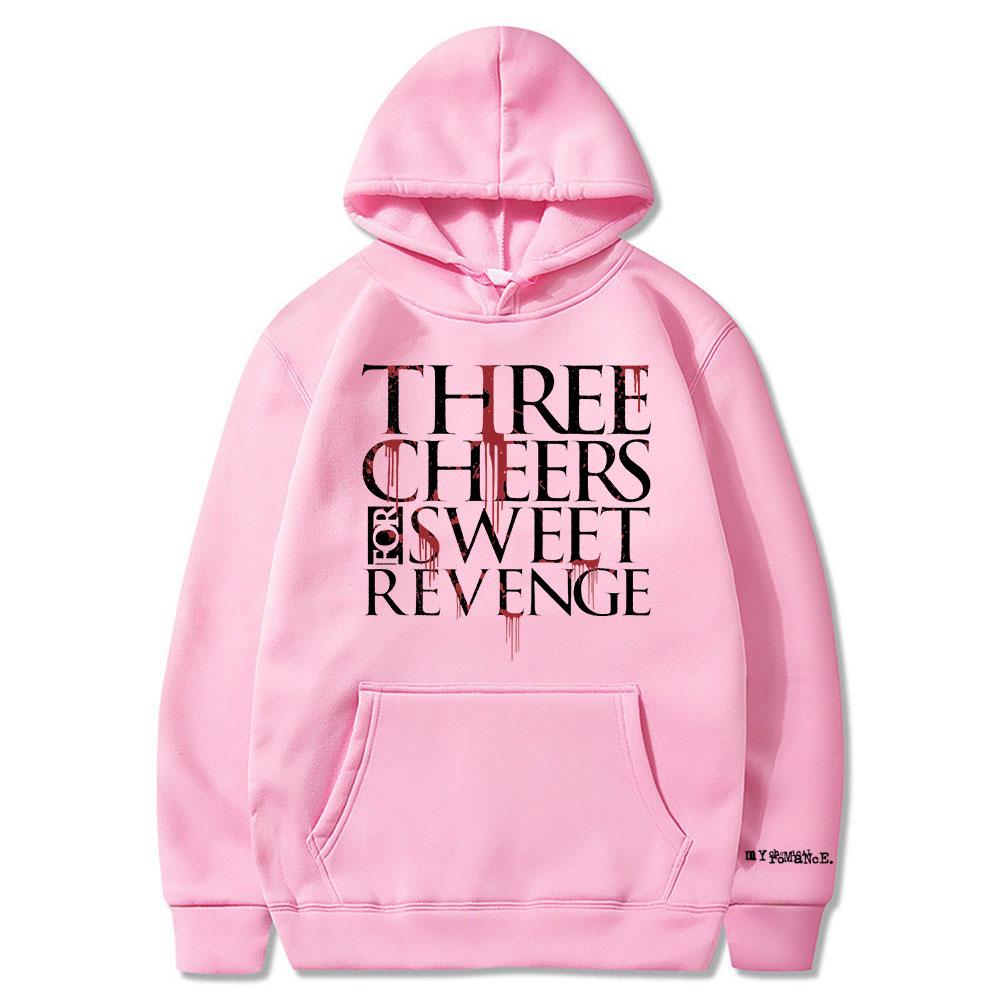 My Chemical Romance Hoodies Three Cheers for Sweet Revenge Vintage Hooded Sweatshirts Men Women Casual Long Sleeves Pullovers