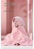 Children's Hooded Coral Fleece Bathrobe - Soft, Absorbent Cape Towel for Boys & Girls.