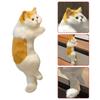Cute Plush Simulation Cat Ornaments Figurine Home Desk Tv Hanging Toy Decor Car Decoration Stuffed Animals Sculptures