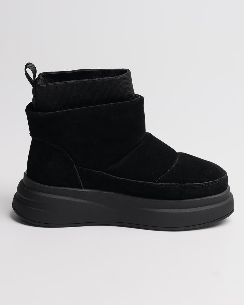 Cizme UGG cu șosetă Melanda 88719 36 negre piele întoarsă lână