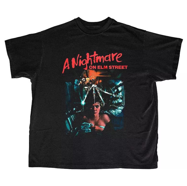 Nightmare On Elm Street - Poster T-Shirt, gift for fan AE395 Unisex T-Shirt L
